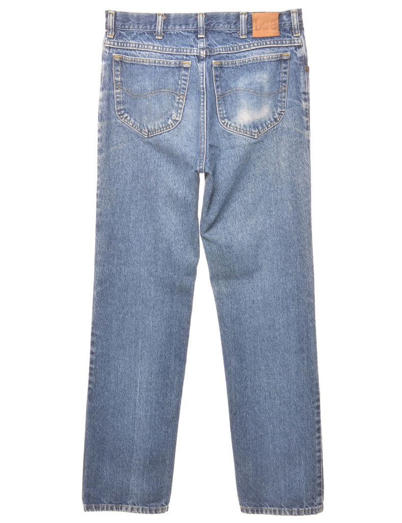 Medium Wash Straight Leg Lee Jeans - W32 L33