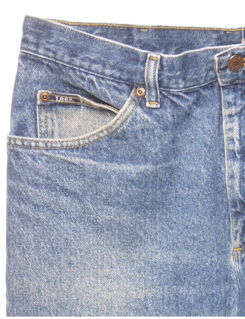 Medium Wash Straight Leg Lee Jeans - W32 L33