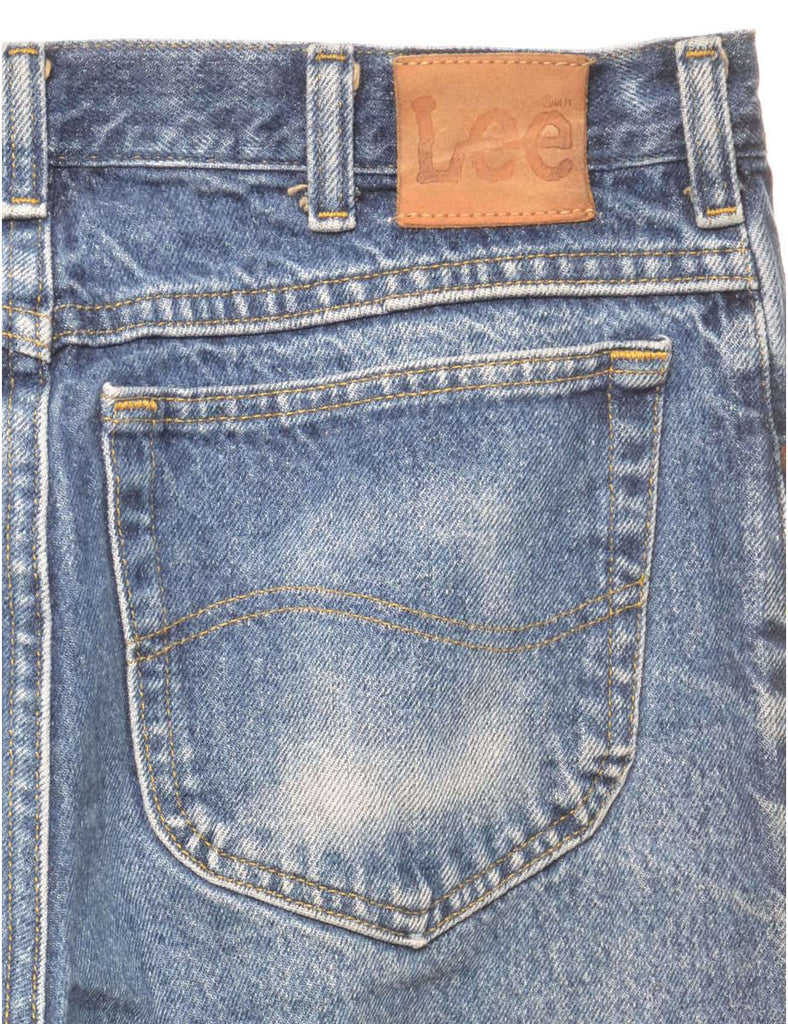 Medium Wash Straight Leg Lee Jeans - W32 L33