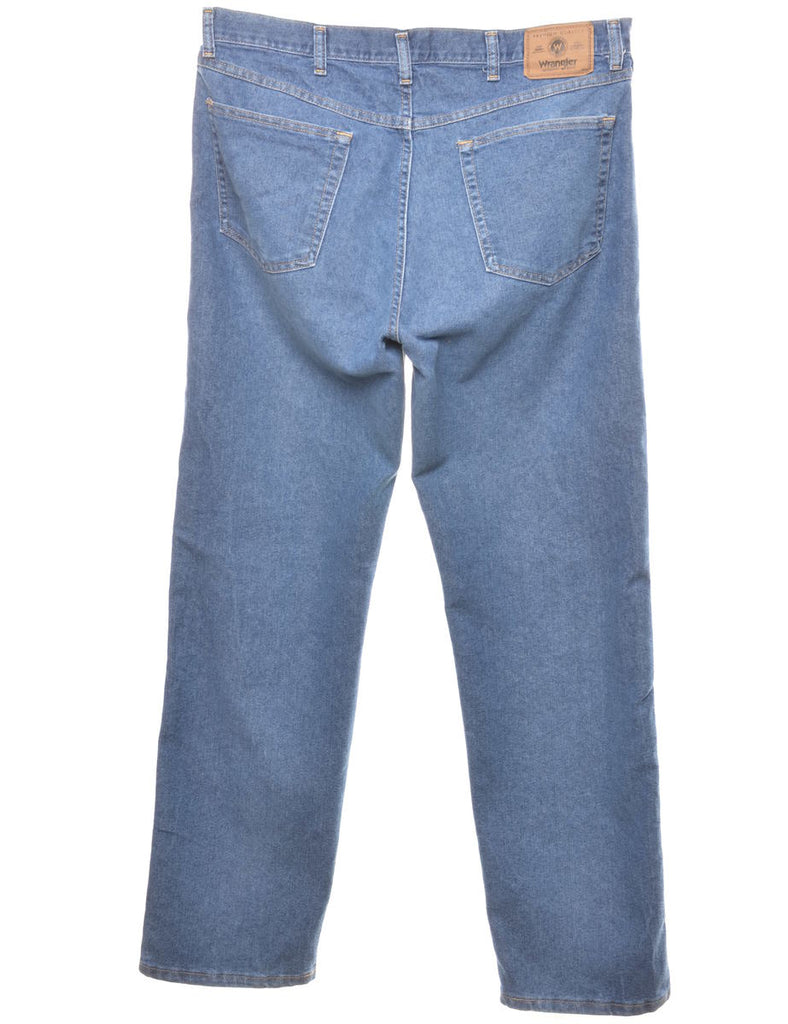 Medium Wash Wrangler Straight Fit Jeans - W36 L32