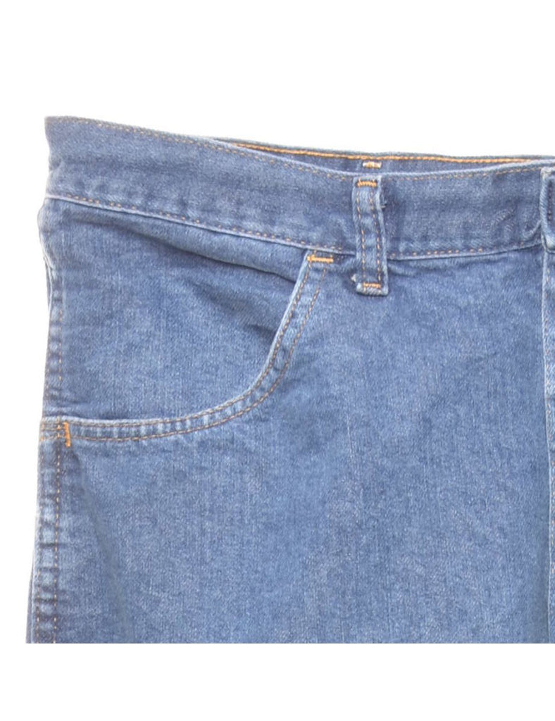 Medium Wash Wrangler Straight Fit Jeans - W36 L32