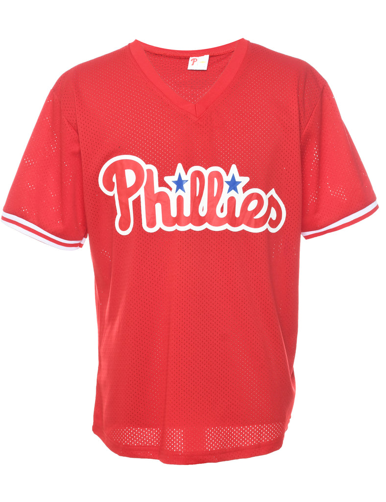 Mesh Phillies Printed T-shirt - XL