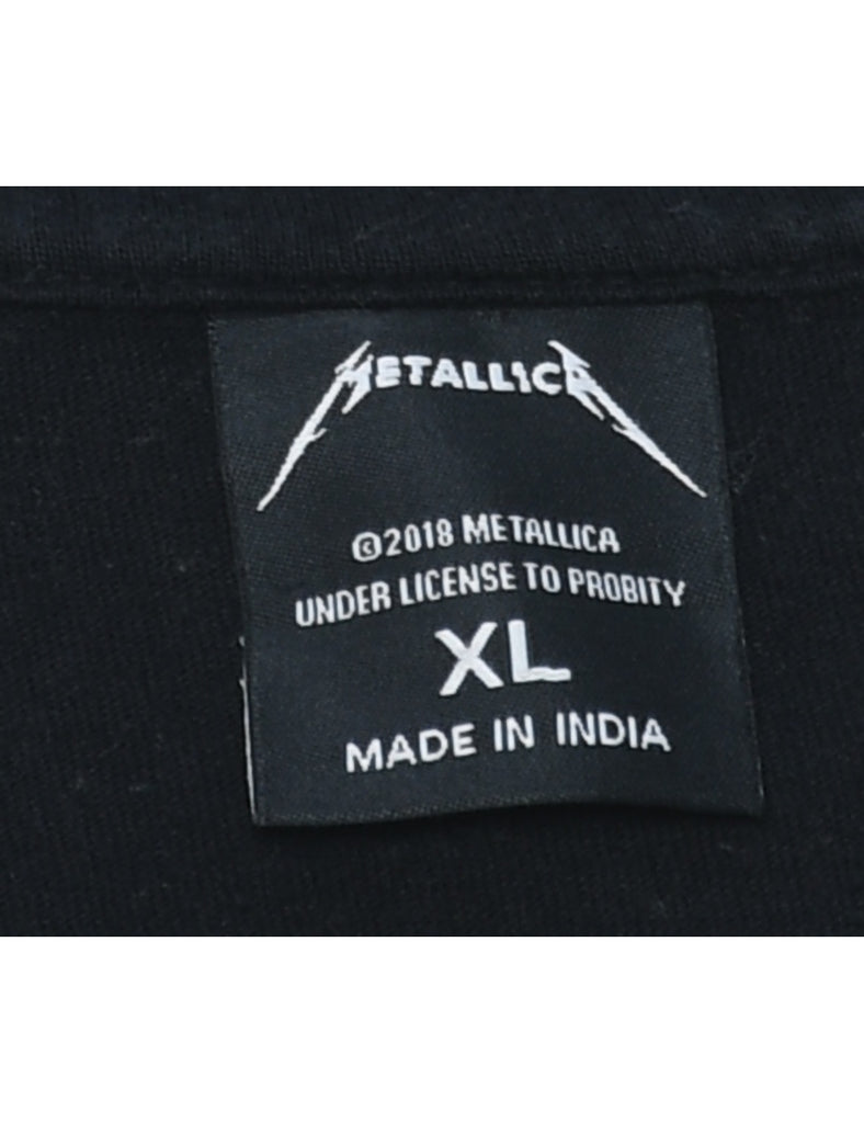 Metallica And Justice For All Printed T-shirt - XL