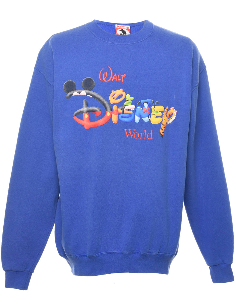 Mickey Cartoon Sweatshirt - L