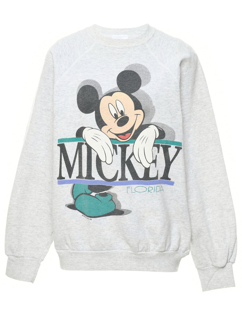 Mickey Mouse Cartoon Sweatshirt - L