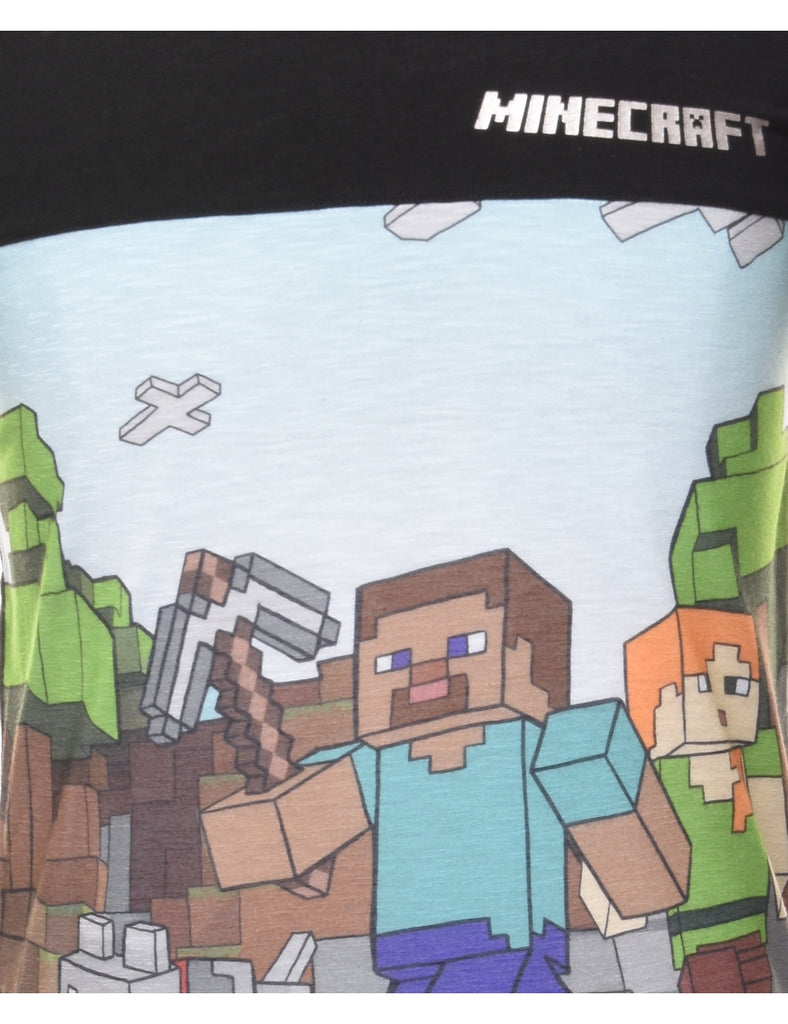 Minecraft Printed T-shirt - M