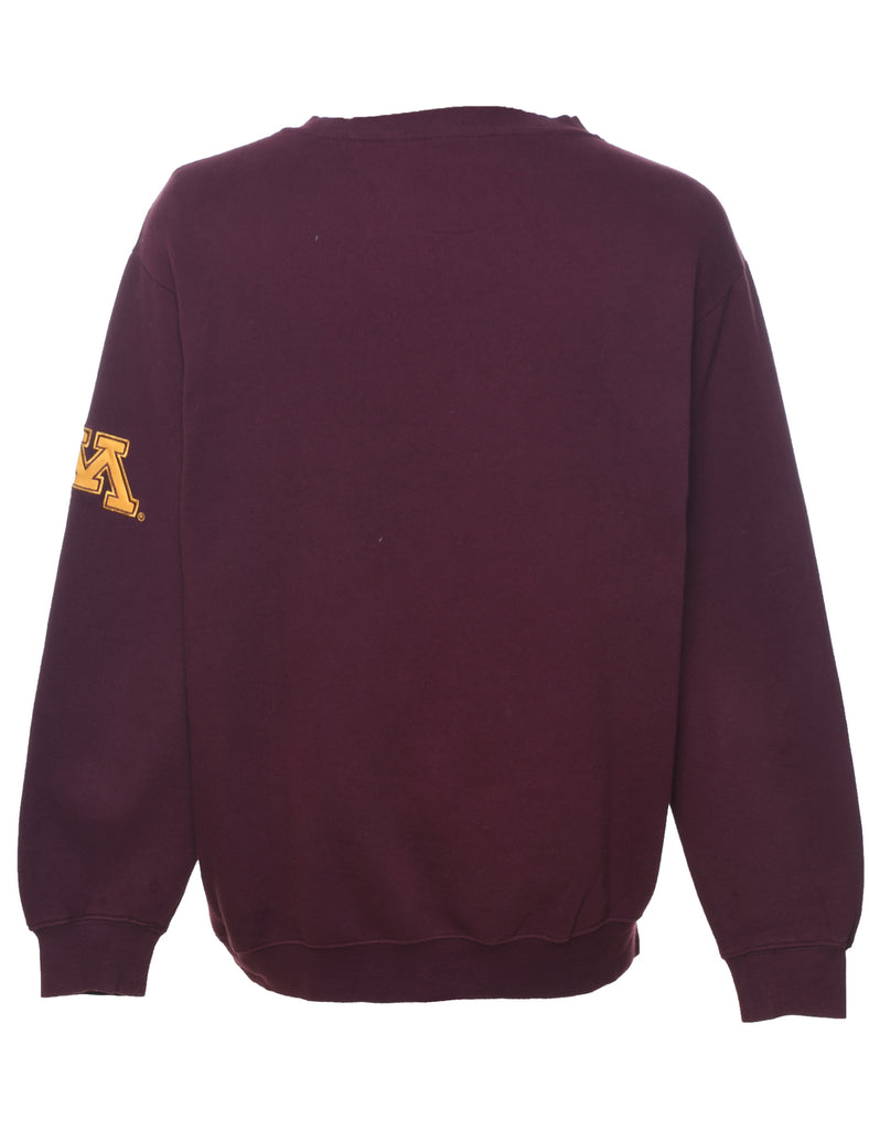 Minnesota Embroidered Sweatshirt - M