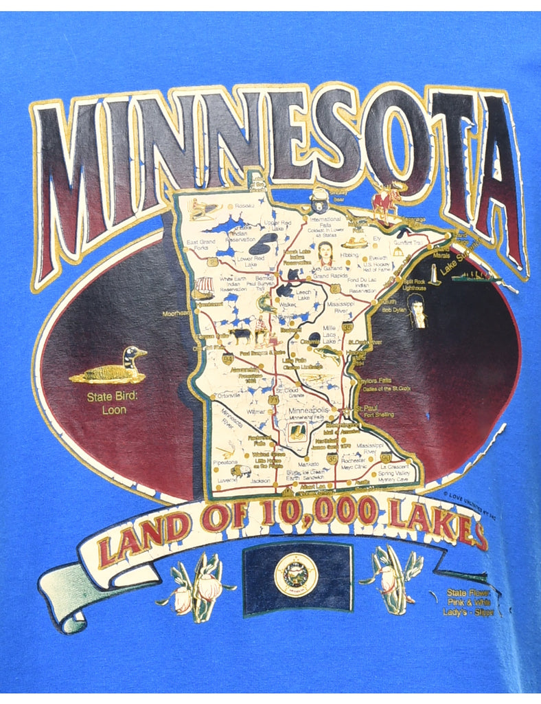 Minnesota Printed T-shirt - M