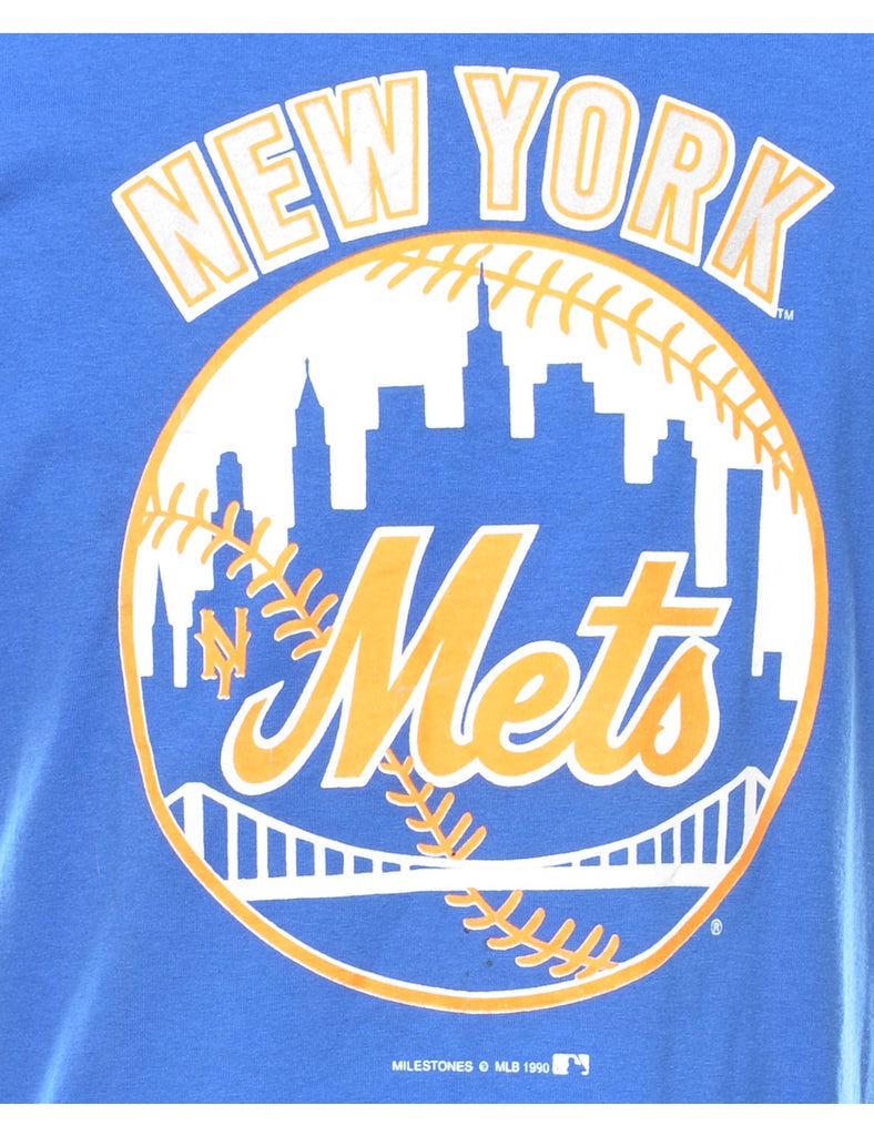 MLB New York Mets Sports T-shirt - L