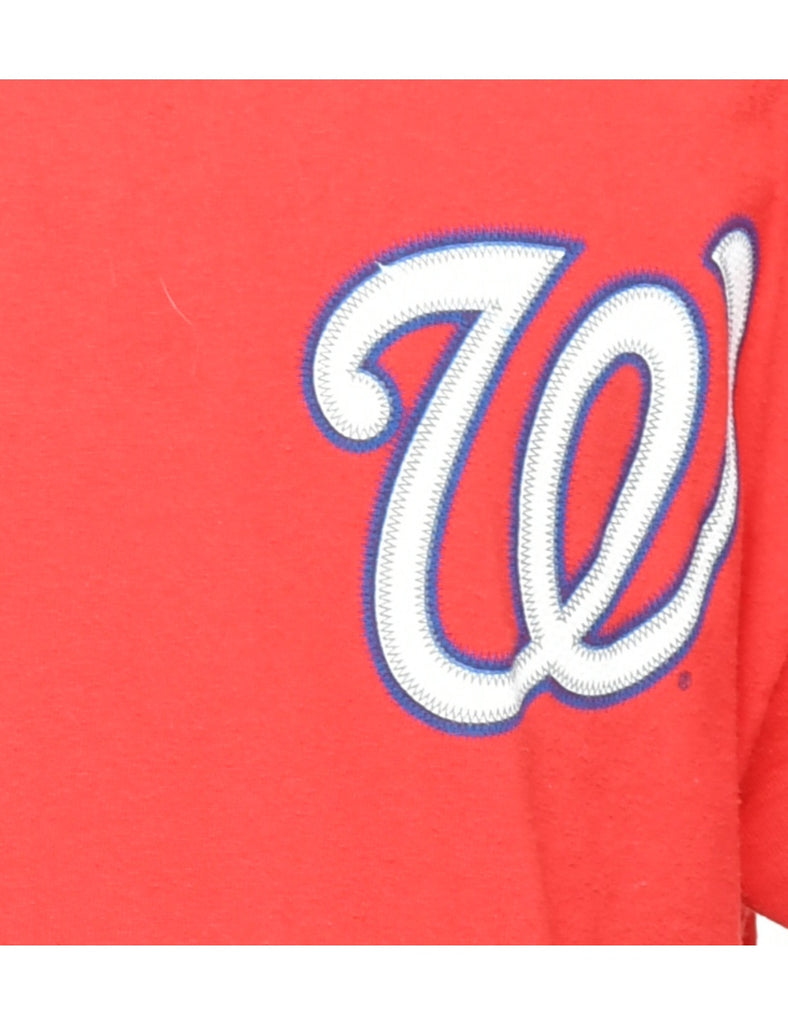 MLB Washington Nationals Printed T-shirt - L