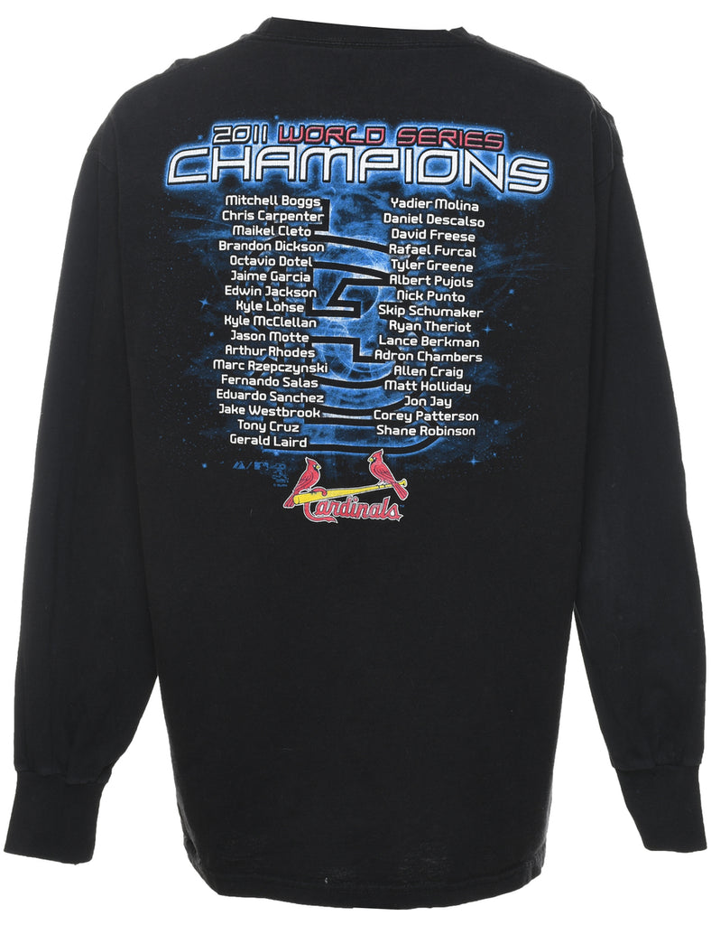 MLB World Series Sports T-shirt - L