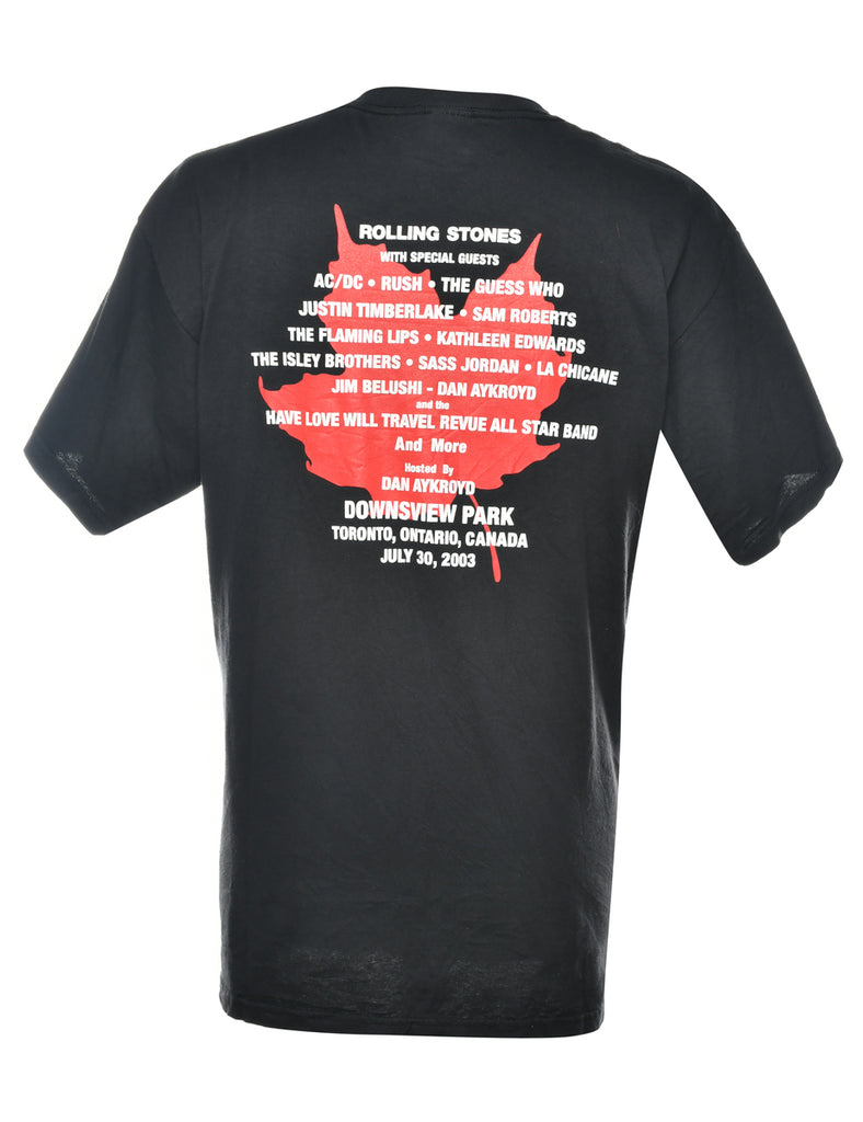 Molson Canadian Rocks for Toronto Concert Printed T-shirt - XL