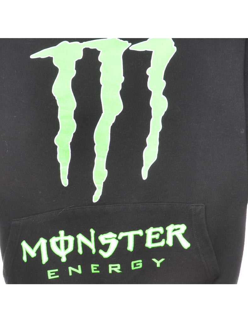 Monester Energy Printed Hoodie - XS