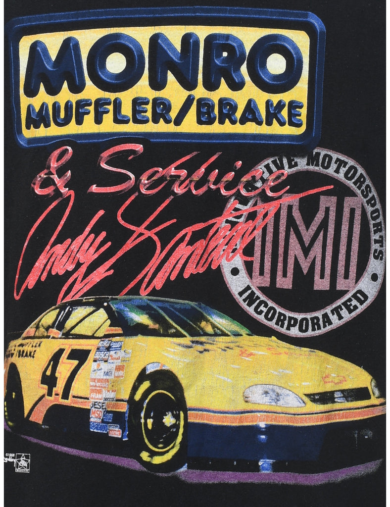 Monro Muffler Brake Multi-Colour Printed T-shirt - XL