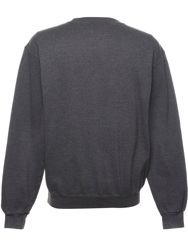 MTSU Embroidered Grey Champion Sweatshirt - M