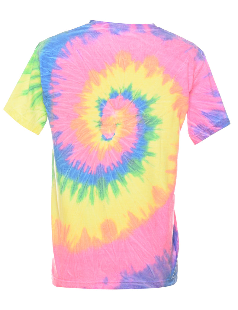 Multi-colour Bahamas Tie Dye T-shirt - S