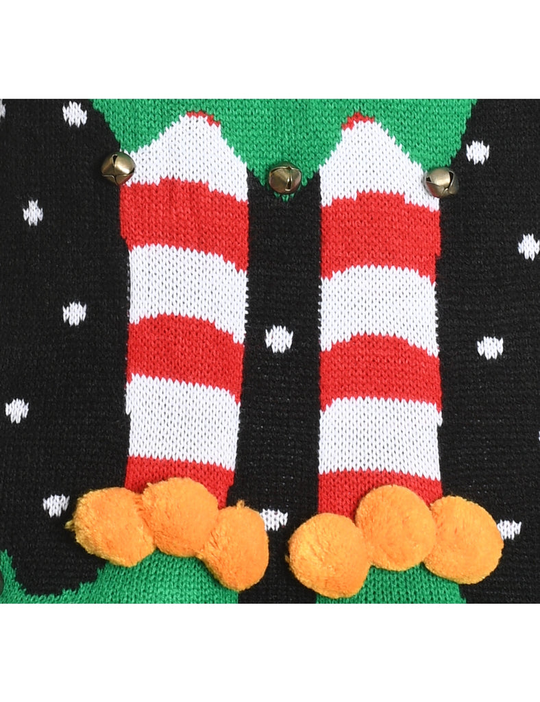 Multi-colour Christmas Jumper - L