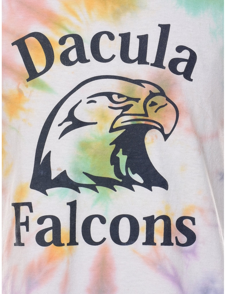 Multi-colour Dacula Falcons Tie Dye T-shirt - S