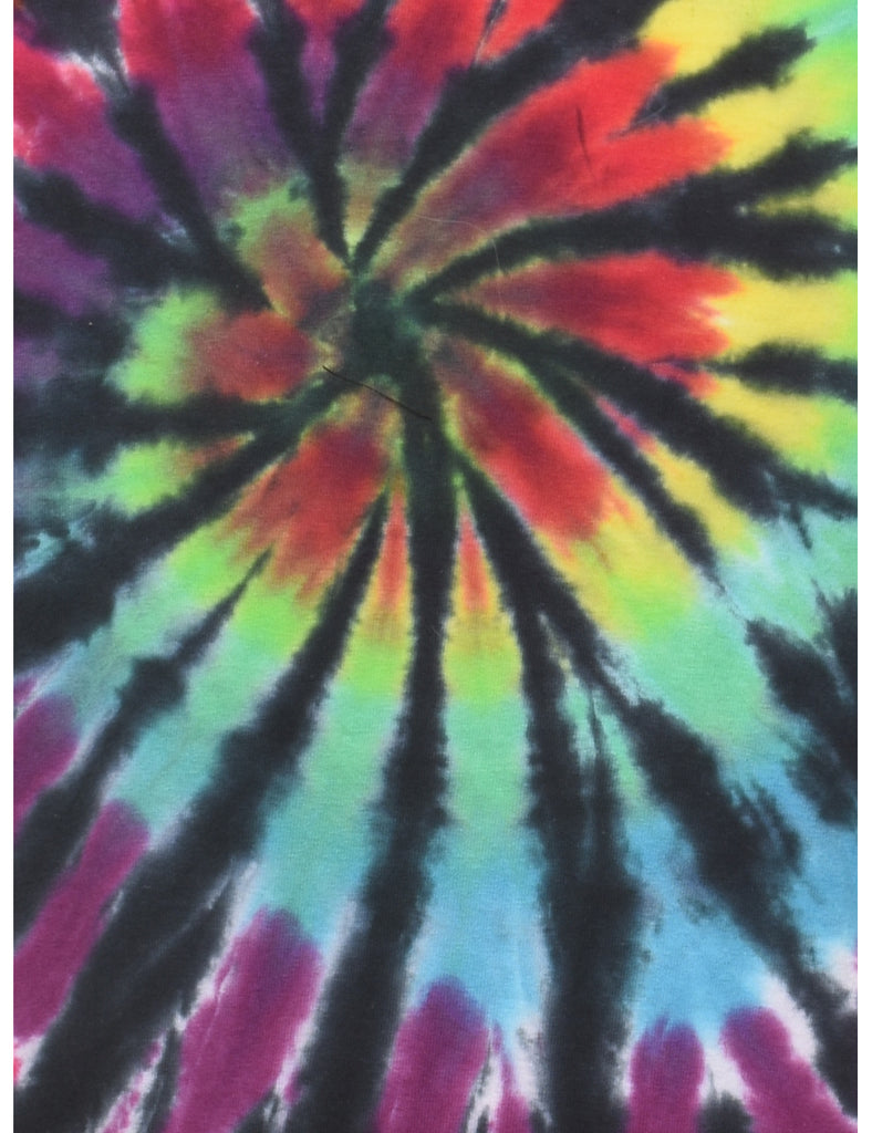 Multi-colour Liquid Blue T-Shirt - M