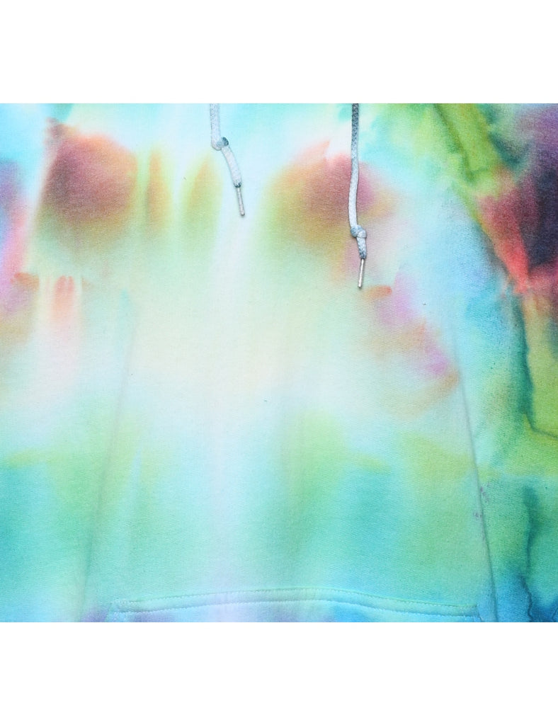 Multi-Colour Tie-Dye Hoodie - XL