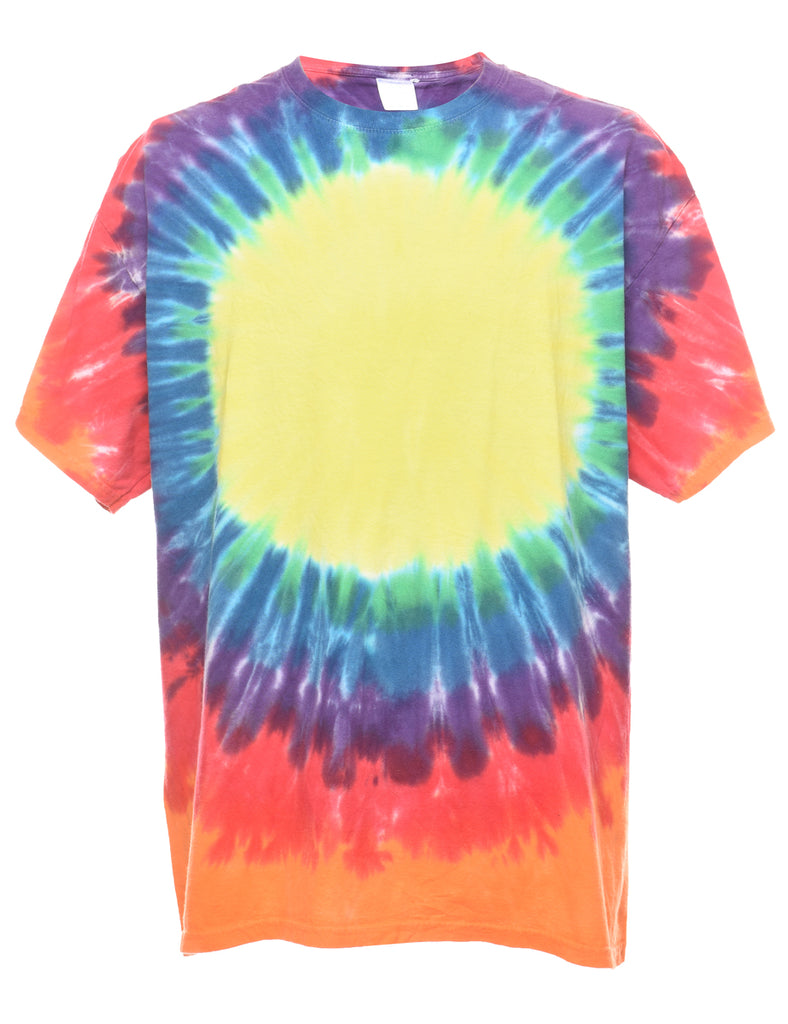 Multi-colour Tie Dye T-shirt - XL