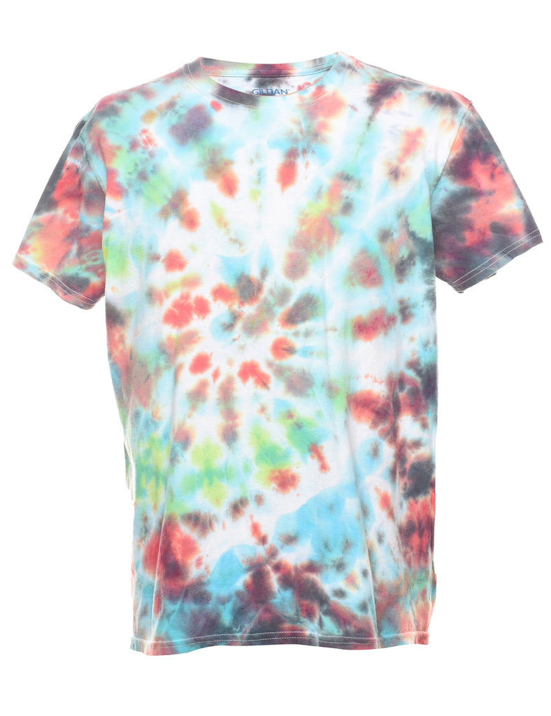 Multi-colour Tie Dye T-shirt - L