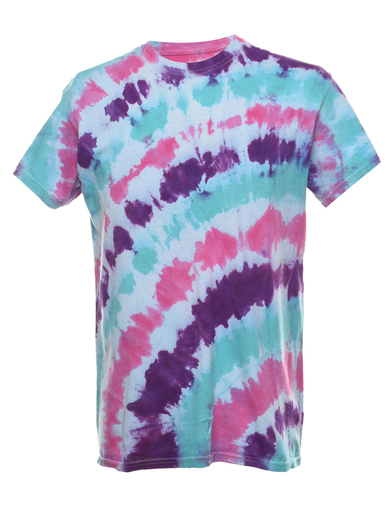 Multi-Colour Tie Dye T-Shirt - M