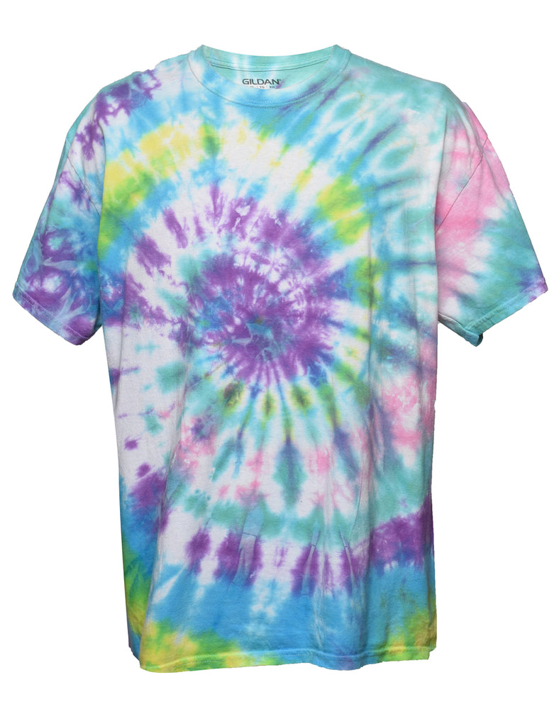 Multi-colour Tie Dye T-shirt - XL