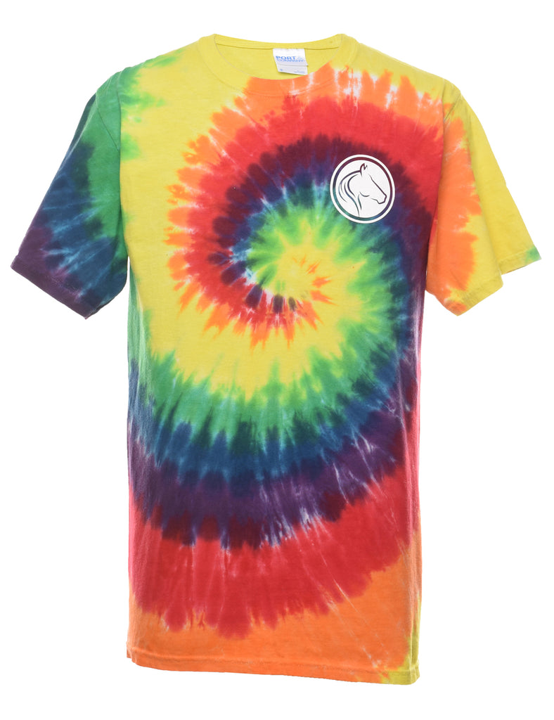 Multi-colour Tie Dye T-shirt - S