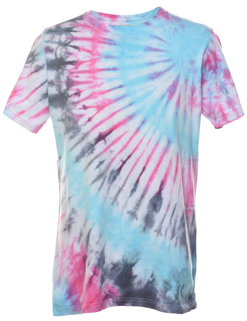 Multi-colour Tie Dye T-shirt - M
