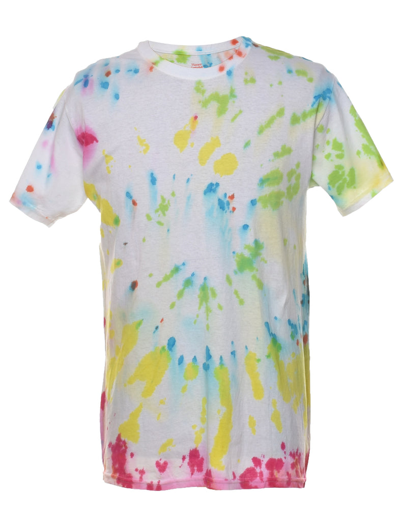 Multi-colour Tie Dye T-shirt - M
