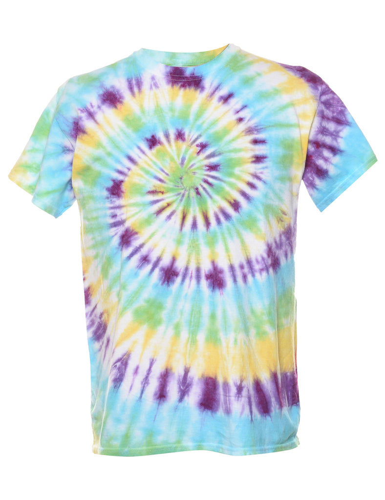 Multi-colour Tie Dye T-shirt - M
