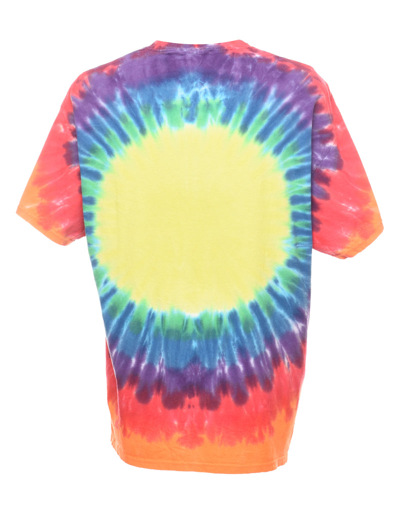 Multi-colour Tie Dye T-shirt - XL