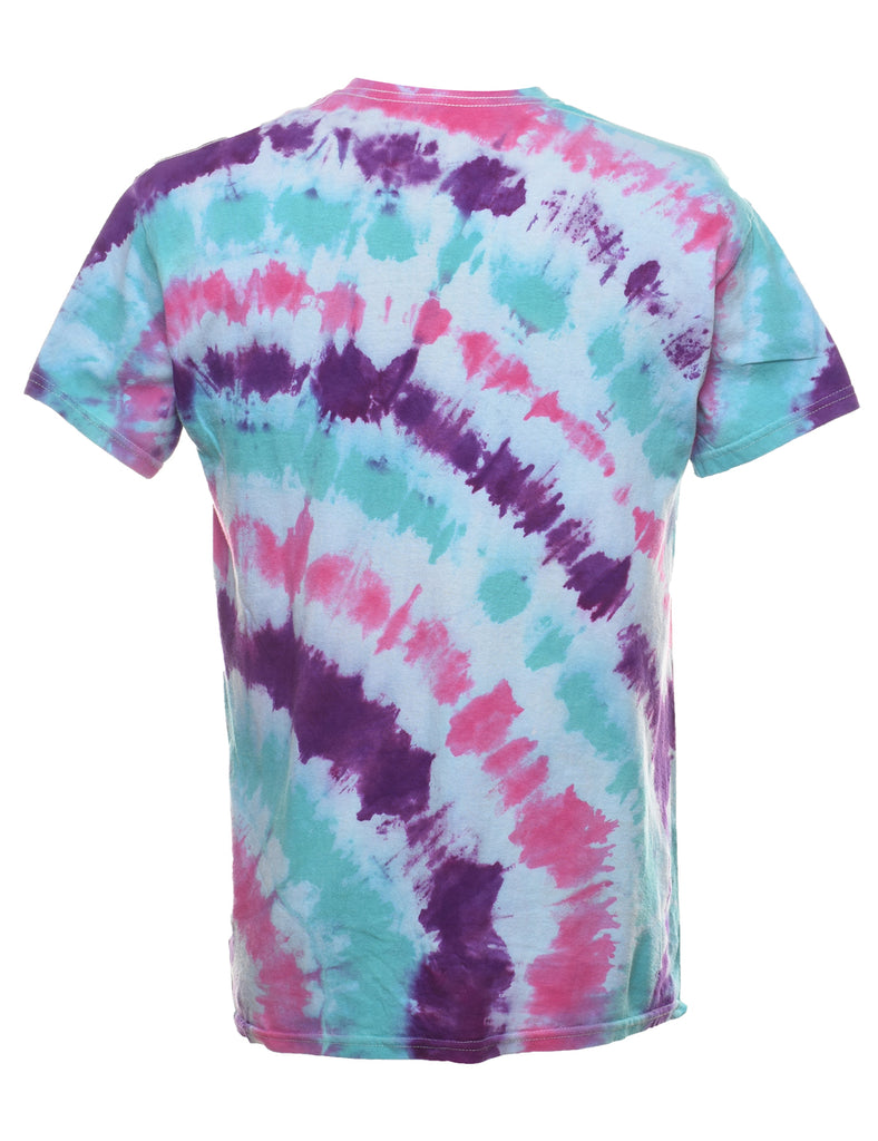 Multi-Colour Tie Dye T-Shirt - M