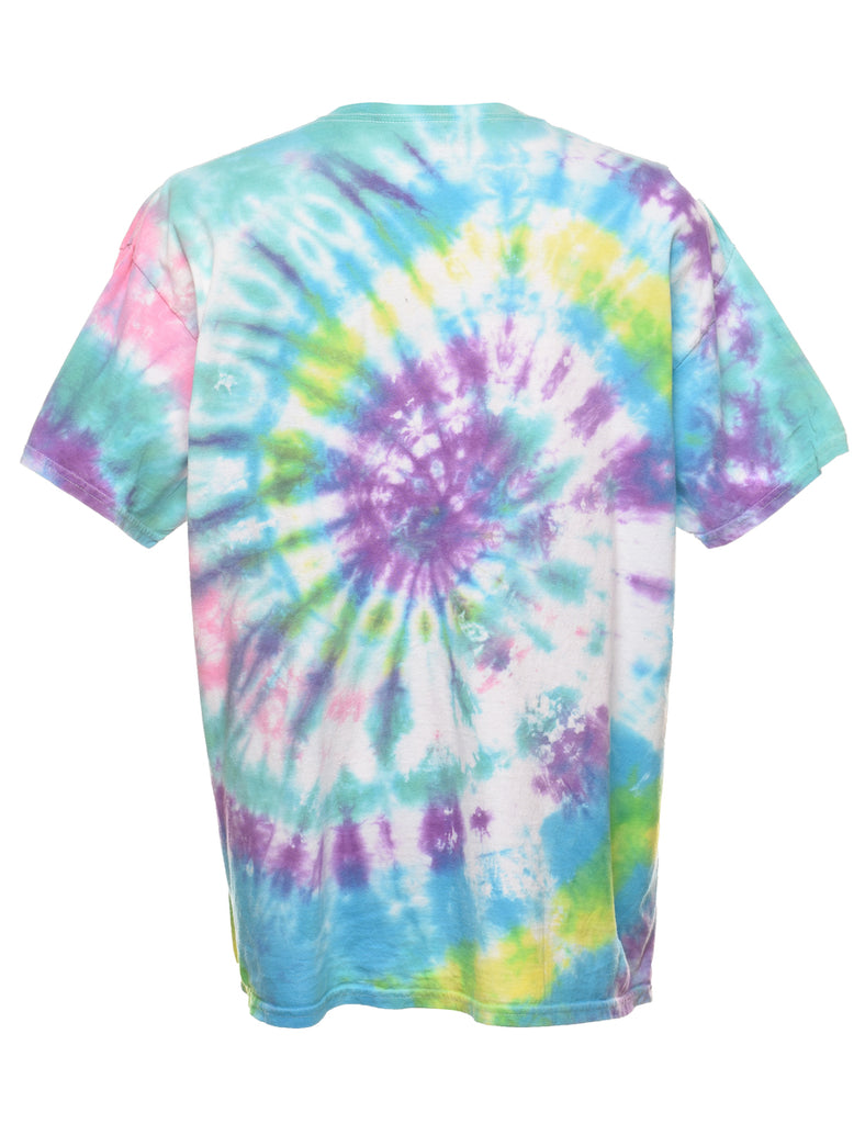 Multi-colour Tie Dye T-shirt - XL