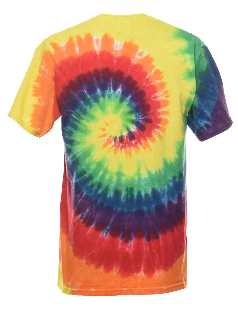 Multi-colour Tie Dye T-shirt - S