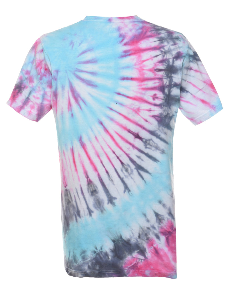 Multi-colour Tie Dye T-shirt - M