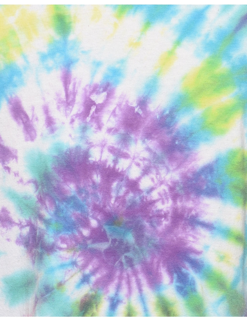 Multi-colour Tie Dye T-shirt - XL