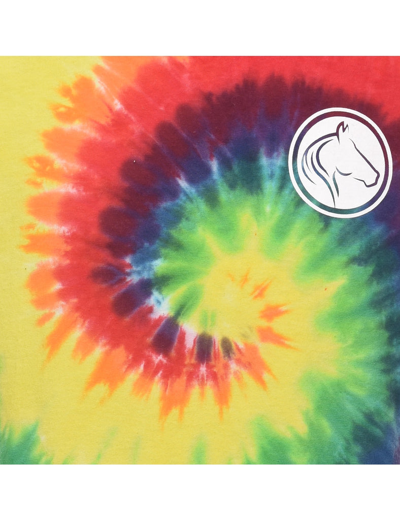 Multi-colour Tie Dye T-shirt - S