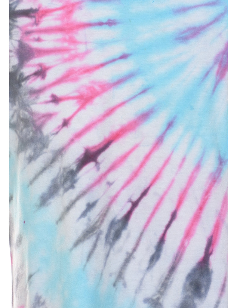 Multi-colour Tie Dye T-shirt - M