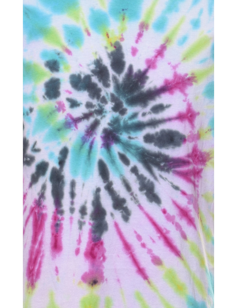 Multi-colour Tie Dye T-shirt - M