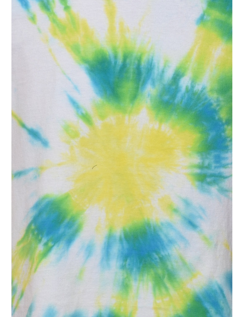 Multi-colour Tie Dye T-shirt - M