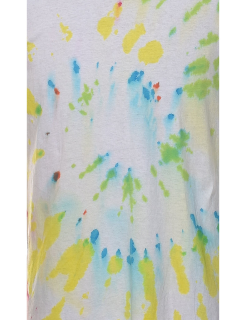 Multi-colour Tie Dye T-shirt - M