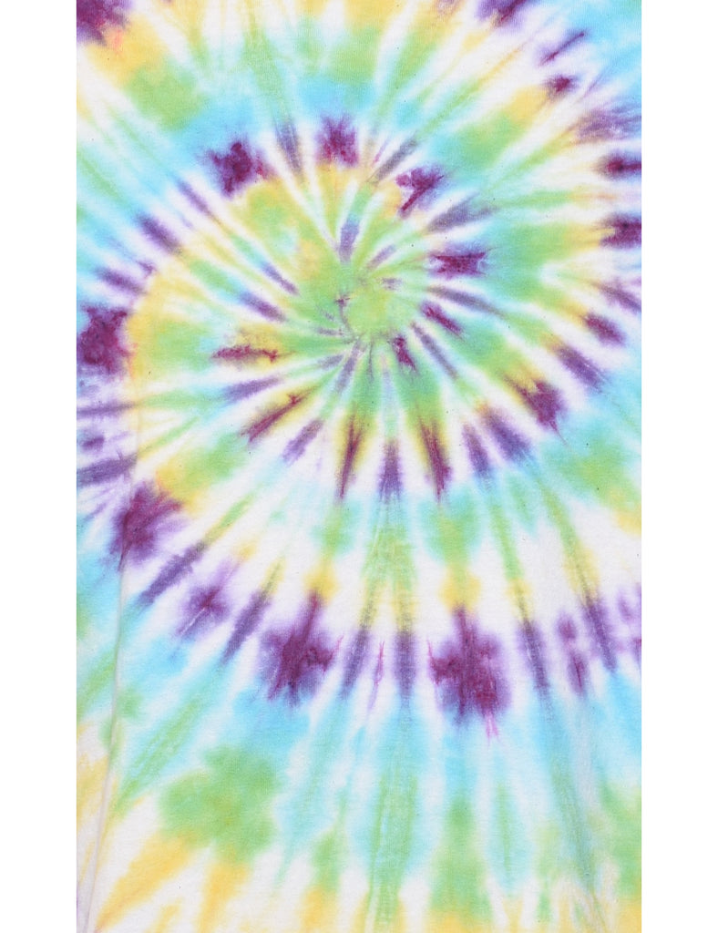 Multi-colour Tie Dye T-shirt - M