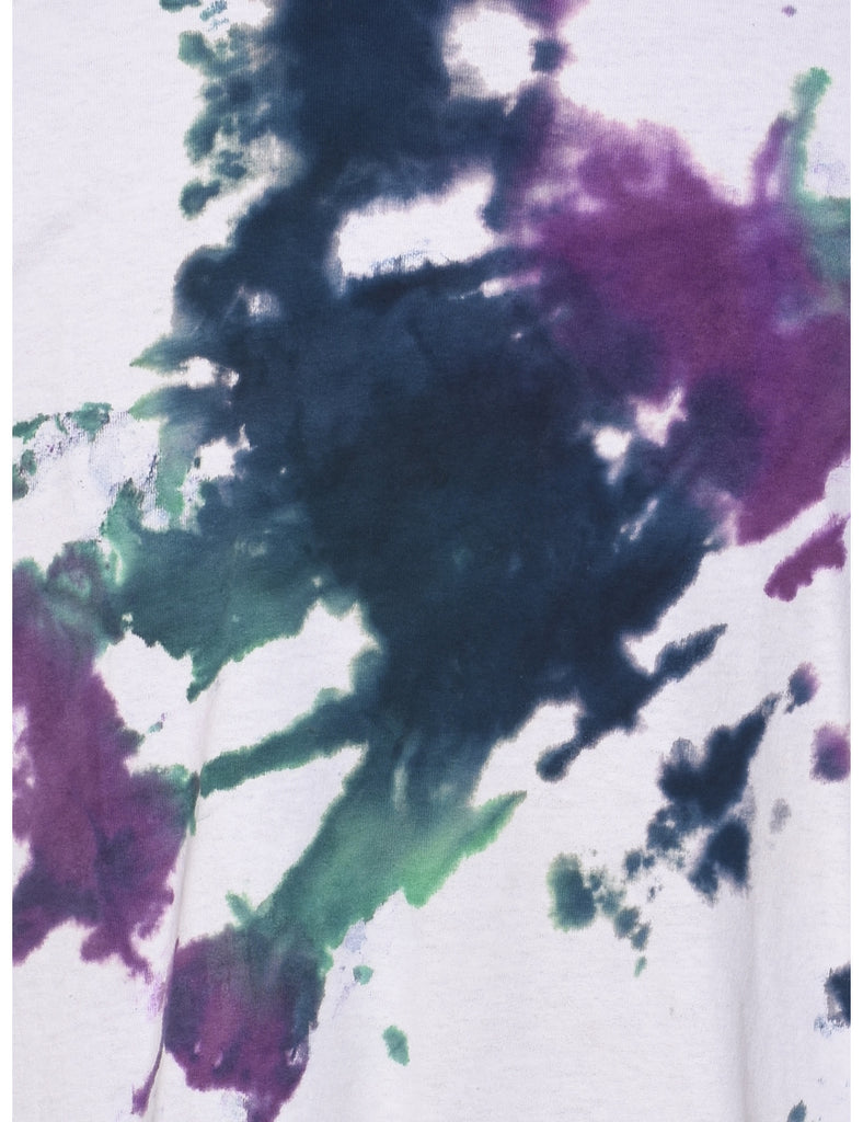 Multi-colour Tie Dye T-shirt - L