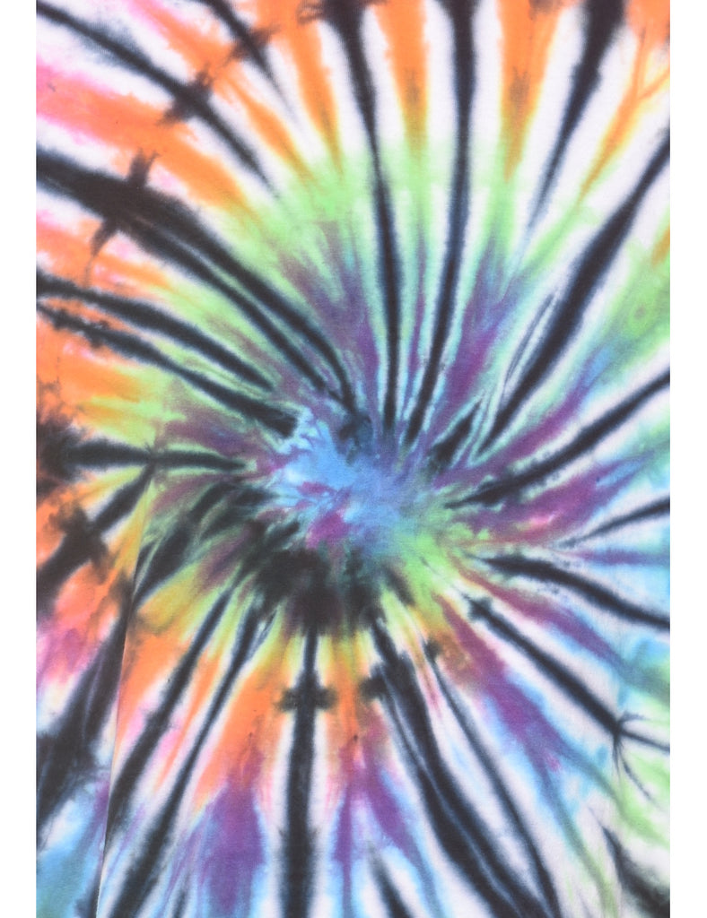 Multi-colour Tie Dye T-shirt - L