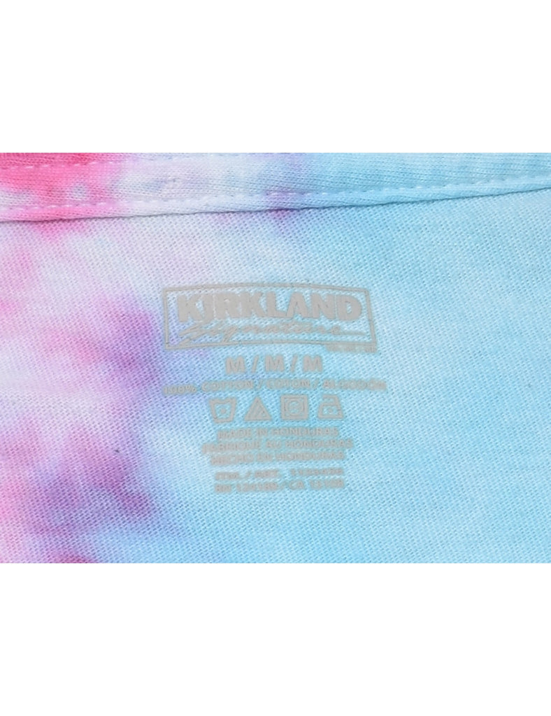 Multi-colour Tie Dye T-shirt - M