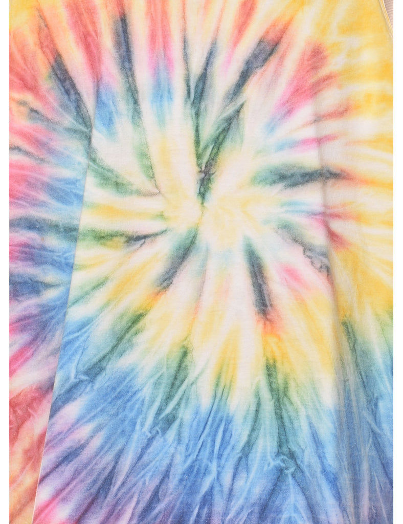 Multi-colour Tie Dye Vest Top - M
