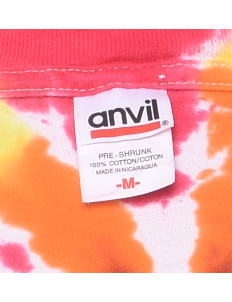 Multi-colour Tie Dyed T-shirt - M