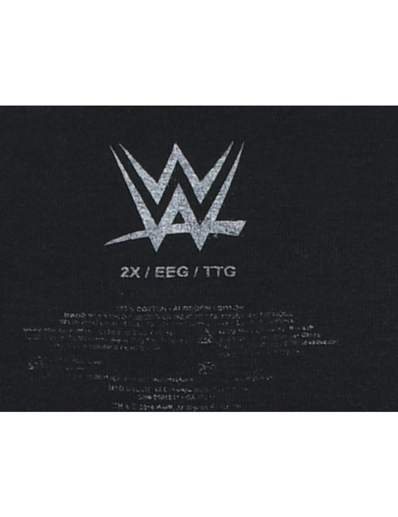 Multi-Colour WWE Printed T-Shirt - XL